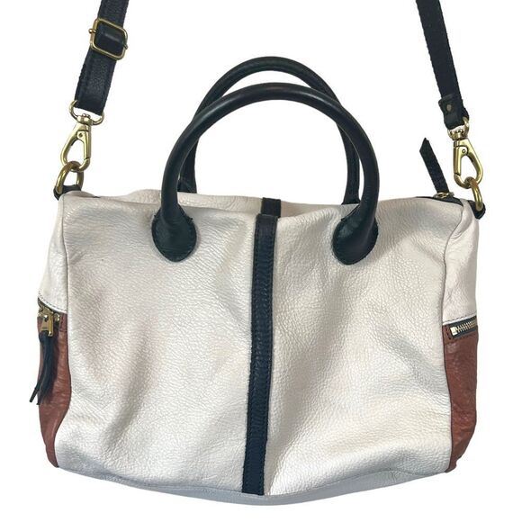 Fossil Erin Colorblock Satchel - Picture 3 of 14